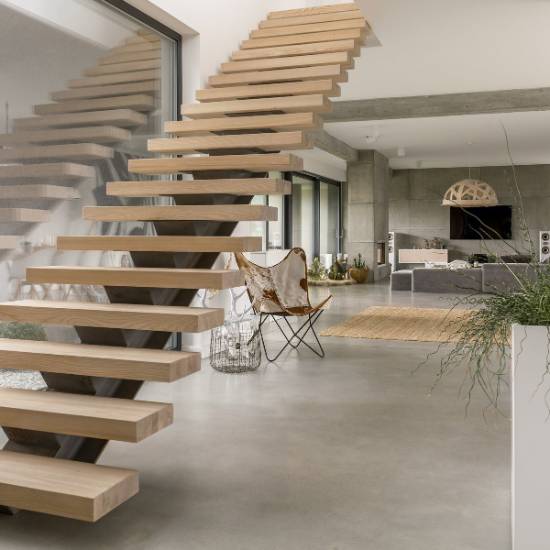 apartment stairs redesign