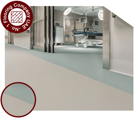 hospital flooring service in dubai