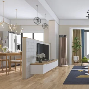 Natural Raw Effect Oiled Oak Flooring Classic Grade