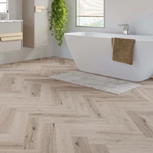 Opal Herringbone Click LVT