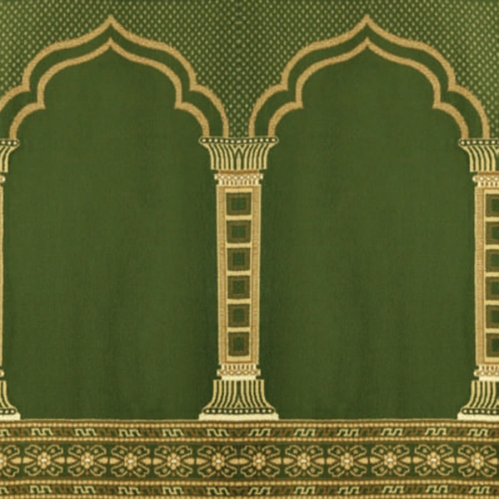 Al Mani Green Carpet For Mosque