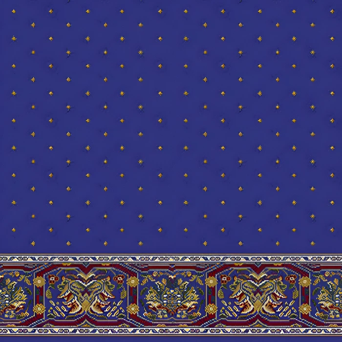 Diamond Blue Mosque Carpet