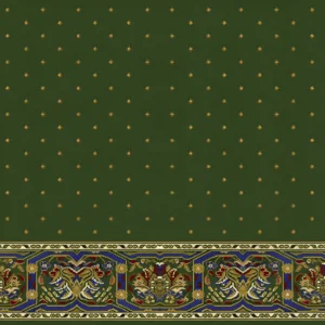 Diamond Green Mosque Carpet