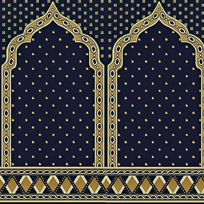 Shams Mehrab Blue Mosque Carpet