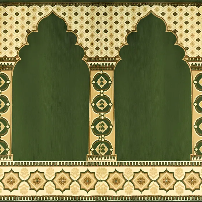 Taj Mahal Mosque Carpet Flooring