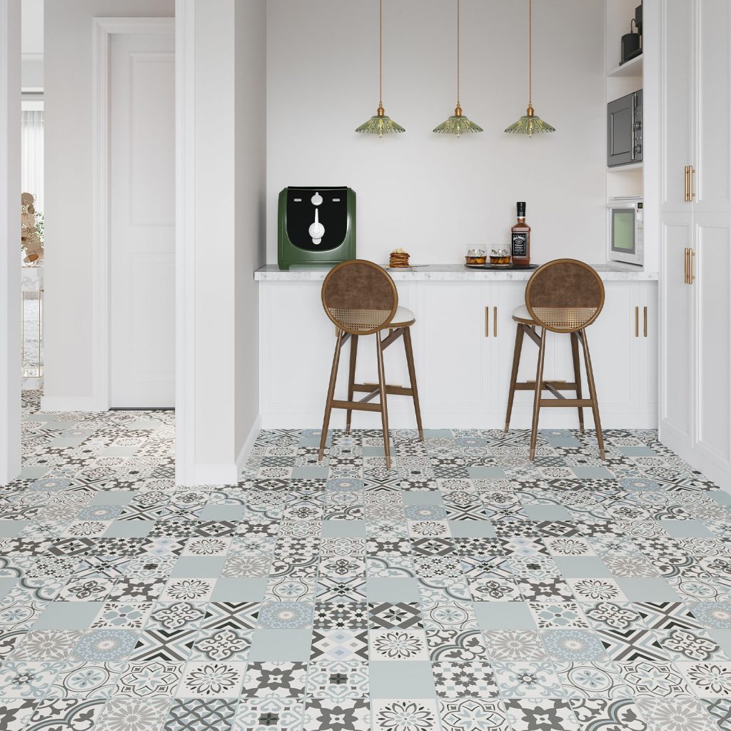 Corfu Mosaic Tiles SPC Flooring