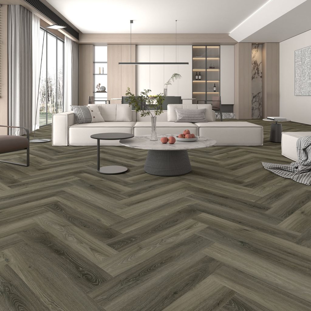Lexington Oak Herringbone Planks Flooring