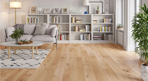 Oak Wood Flooring in Dubai Home