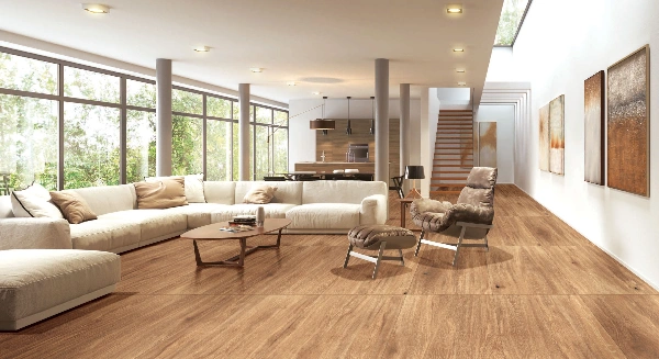 Teak wood flooring for dubai home