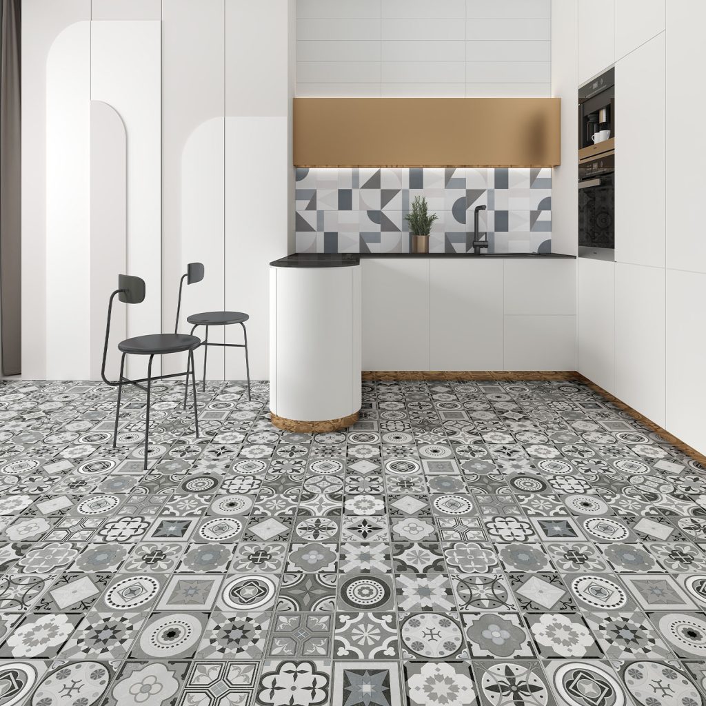Valetta Mosaic Tiles SPC Flooring