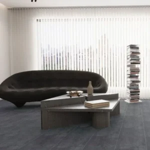 Anthracite Grey SPC Tile Flooring