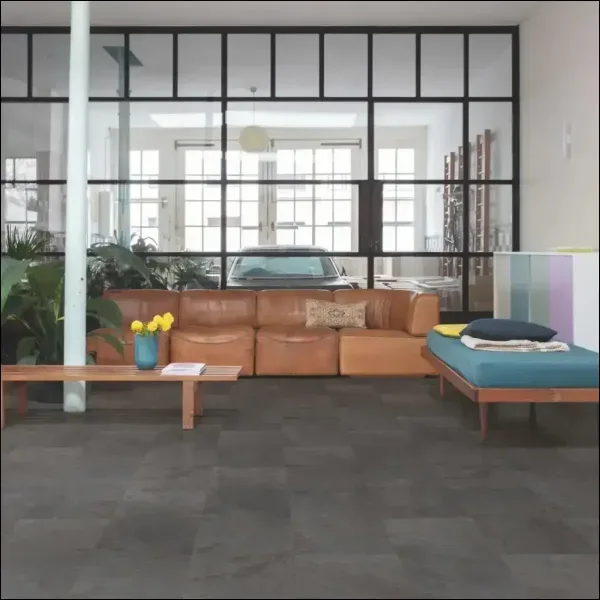 Black Slate SPC Vinyl Flooring