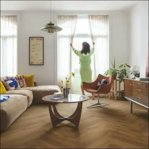 Caramel Oak SPC Vinyl Flooring