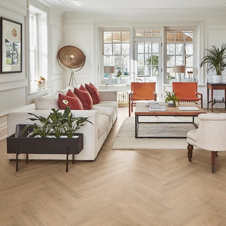 Forest Burley SPC Herringbone Wood Flooring