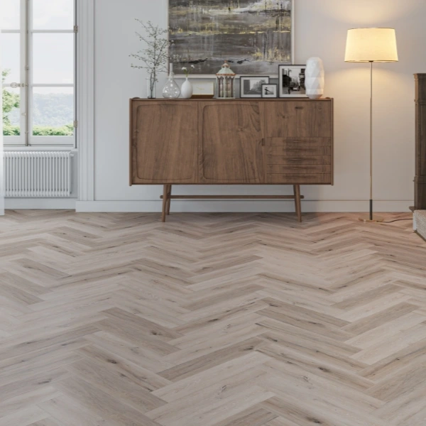 Opal SPC Herringbone Vinyl Flooring
