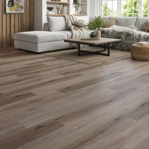 Smoked White Oak SPC Wood Flooring