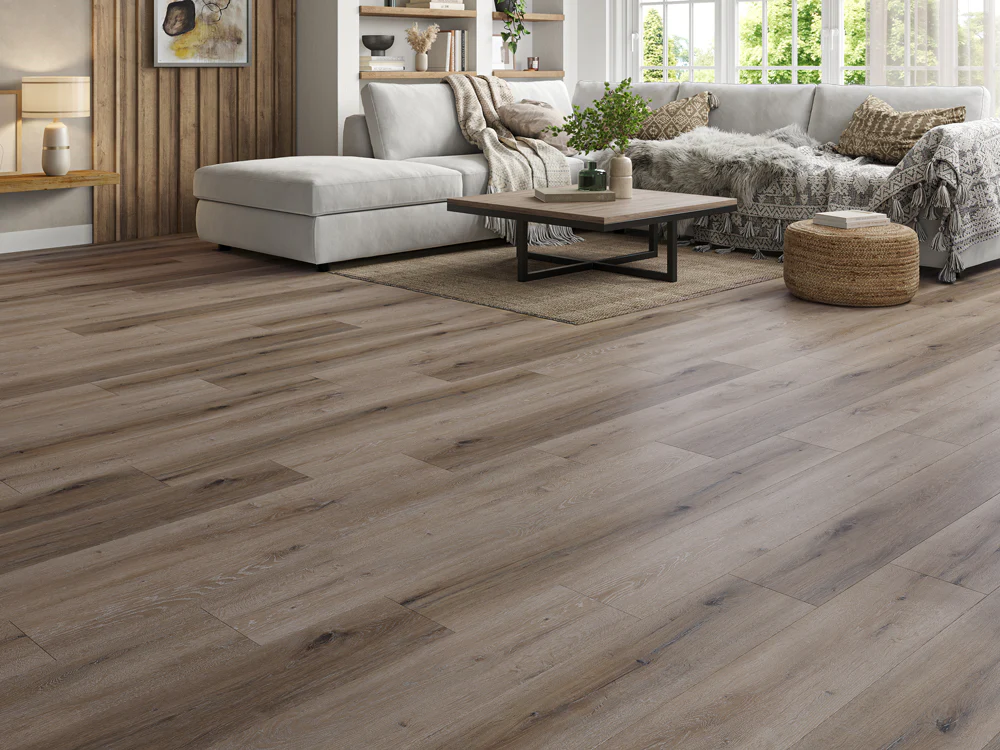 Smoked White Oak SPC Wood Flooring