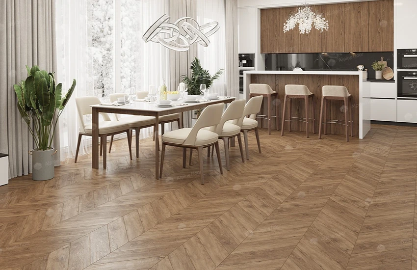 Chevron Wood Flooring