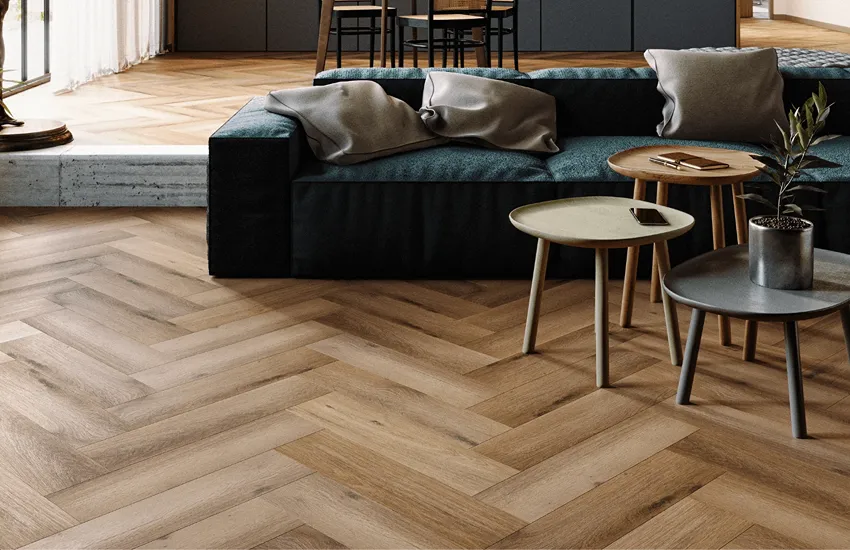 Herringbone Wood Flooring