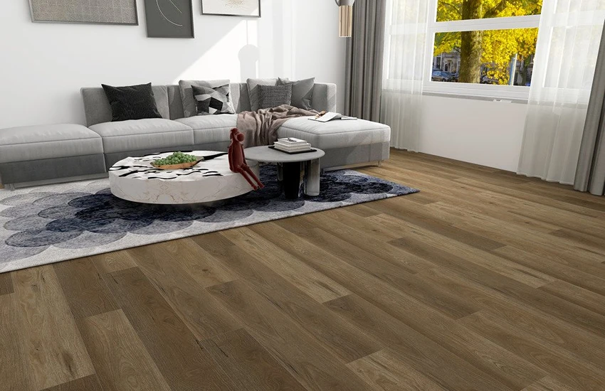 Straight Plank wood flooring