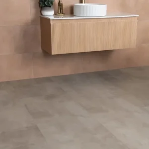 Antalya Grey Stone Tile SPC Flooring 6mm