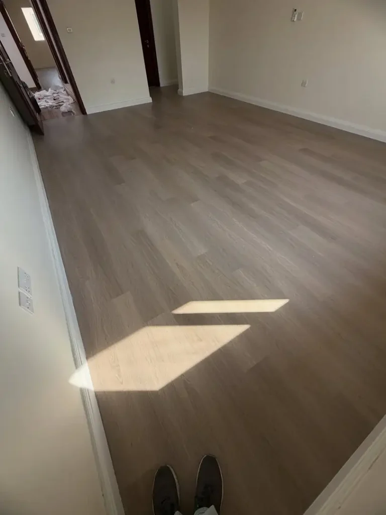 Bedroom SPC Flooring Installation Project