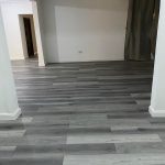 Contemporary SPC flooring installed in Arabian Ranches villa