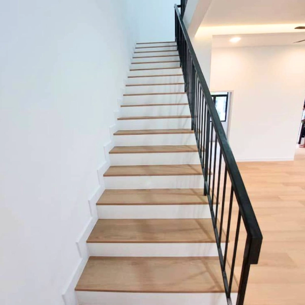Residential spc flooring project in Dubai