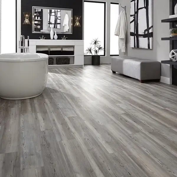 Grey SPC Flooring For Dubai Home
