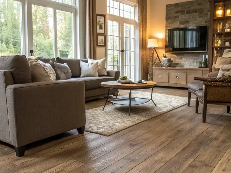 Hardwood Flooring Install in Dubai Home