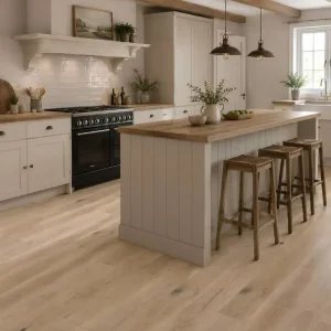 Hillingdon Natural Oak Unfinished Engineered Flooring