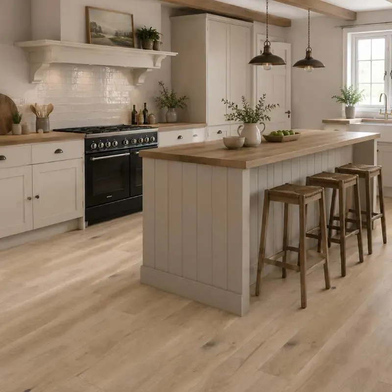 Hillingdon Natural Oak Unfinished Engineered Flooring