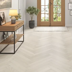 Painswick Snowflake White Oak Herringbone