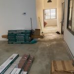 SPC flooring installation process in Arabian Ranches