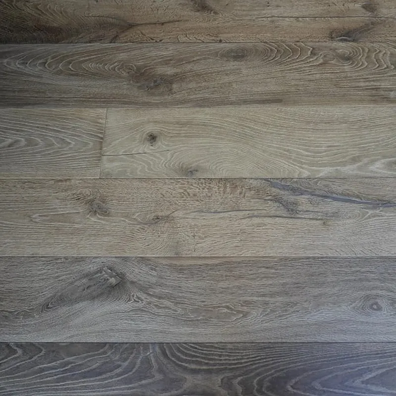 Silver Grey Rustic Distressed Oak Flooring