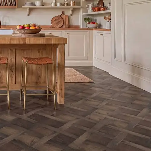 Basket Weave SPC Flooring