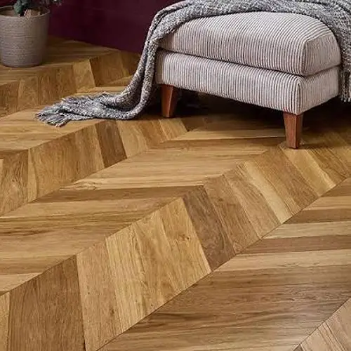 Chevron SPC Flooring