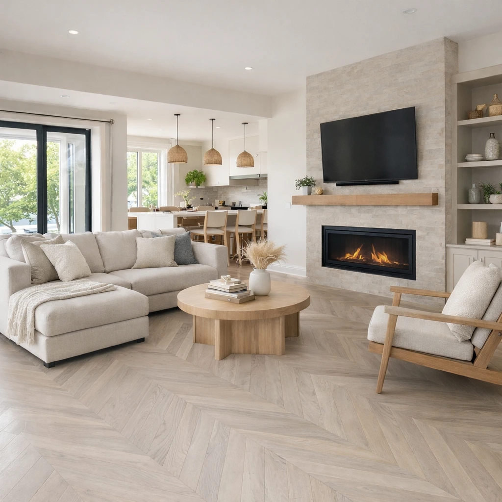 Jura Chevron Hardwood Flooring