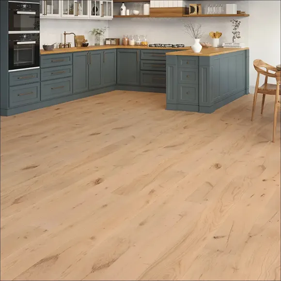 Light Oak Maple Wood Effect Flooring